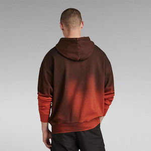 Sudadera con Capucha Holgada para Hombre, Estilo Vintage, Lavado Ácido, Algodón, Ropa Casual de Moda Urbana - Product Image 3