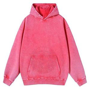 Sudadera con Capucha Retro para Mujer, Lavada, de Mezcla de Algodón Suave, con Silueta Relajada para Comodidad Diaria - Product Image 4