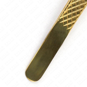 Pinzas para Extensión de Pestañas con Agarre de Diamantes en Oro Rosa, Pinzas Profesionales de Acero Inoxidable de Precisión, Herramienta de Belleza - Product Image 2