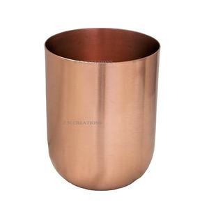 Frascos de Cobre Premium de 16 oz con Tapa, Recipientes Vacíos para Cera, Decoración del Hogar, Opción de Logotipo Personalizado, Recipientes Metálicos - Product Image 1