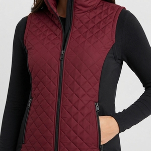 Chaleco Acolchado para Mujer, Ligero, de Tela Resistente, con Relleno Cálido, Cómodo, Informal, Premium - Product Image 6