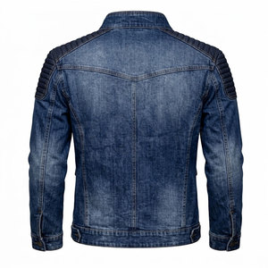 New In Stock Winter <b>Jacket</b> <b>Men</b> <b>Jeans</b> <b>Jacket</b> Streetwear Hot Sale Customized Size <b>Men</b> <b>Jeans</b> <b>Jacket</b> - Product Image 2