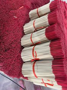 ธูปไม้จันทน์ขาวธรรมชาติเกรดพรีเมียม Gmex พร้อมด้ามจับสีแดง และธูปจ๊อส กลิ่นหอมแบบเวียดนาม จากฮานอย - Product Image 6