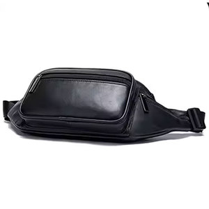 กระเป๋าคาดเอวหนังแท้ Econex Sports รุ่น Unisex  แบบนุ่ม  ปิดด้วยซิป สายสะพายไหล่โค้ง  ซิปด้านในถอดออกได้ เหมาะสำหรับการล่าสัตว์ - Product Image 3