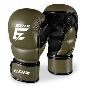 Gants de sparring en cuir pour MMA, gants de grappling professionnels pour la boxe, équipement d'entraînement premium pour le sac de frappe UFC - Product Image 1
