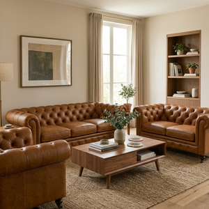 Elegante Sofá Loveseat con Respaldo Acolchado y Brazos Enrollados para Sala de Estar, Oficina o Salón, Muebles Clásicos y Modernos - Product Image 3
