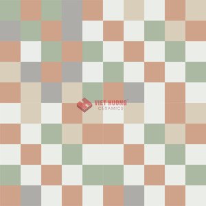 La baldosa de cemento de 200x200 mm realza los interiores con sus elegantes motivos artesanales hechos a mano. - Product Image 3