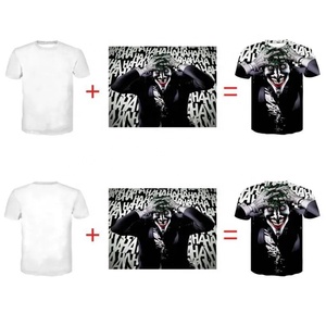 Evertop OEM/ODM Hombres Personalización personalizada Su logotipo Impresión por sublimación Precios al por mayor Impreso para hombres Camiseta unisex - Product Image 5