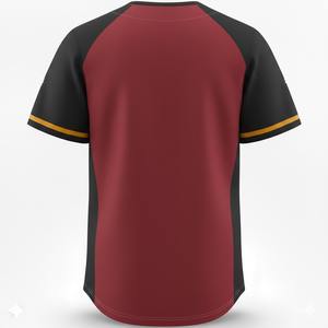 Veste de baseball en cuir pour homme, grande taille, style rétro, entièrement boutonnée, avec broderie noire, design personnalisé, qualité supérieure, prix abordable, vente en gros - Product Image 2