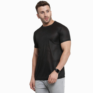 Fashion Performance T Shirt <b>Men</b> <b>Stretch</b> Sports Tee Private Label Supplier O-Neck T-Shirt Casual Wear Gym Wear - Product Image 3