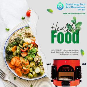 Estufa de Leña Moderna para Cocina, Cuerpo de Acero Inoxidable Duradero, Alta Eficiencia, Diseño Independiente Ecológico, Asas de Baquelita - Product Image 4