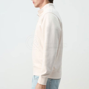 Sweat-shirt polaire demi-zip en coton mélangé pour homme, respirant et chaud, idéal pour le quotidien - Product Image 4