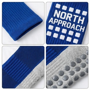 North Approach Crew <b>Socks</b> Blue Breathable <b>Running</b> <b>Socks</b> for Adults Spring Season - Product Image 4