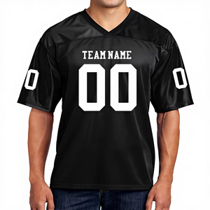 Maillots de football OEM en tissu interlock, broderie personnalisée, fournisseur de designs sur mesure, uniformes sportifs de qualité supérieure - Product Image 1
