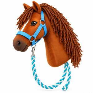 Cordes de guidage pour chevaux de compagnie de qualité supérieure avec poignée confortable, détails décoratifs et conception robuste pour une conduite imaginative. - Product Image 5