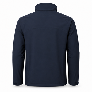 Veste Softshell Premium pour Homme, Résistante à l'Eau, Extensible en Polyester, Col Montant, Poche Poitrine Zippée, Logo Personnalisé, Vêtement de Travail d'Extérieur, OEM - Product Image 3