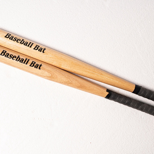 Bate de Béisbol Work N Shine 2026, Nuevo Diseño, 28 2.5 Barrel, 1 Pieza, Madera Natural, Duradero, Ligero, Agarre Antideslizante, Personalizable - Product Image 3