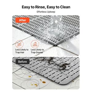 Tappeto Drenante Antiscivolo in PVC di Grado Commerciale 3 x 50 piedi, Tappetino Anti-Schizzi per Aree Umide, Tappeto Cavo a Rotolo per Esterni, Tappetino da Bagno - Product Image 4