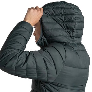 Men's Winter Hooded Puffer Jacket Lightweight <b>Warm</b> Down Coat Windproof Outerwear for Outdoor Hiking Climbing - Product Image 3