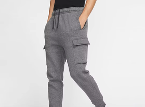 กางเกงจ็อกเกอร์ลำลองน้ำหนักเบาแบบสั่งทำปี 2026 ผ้าโพลีเอสเตอร์ผสมคอตตอน พิมพ์ลายโลโก้ แต่งผ้าแบบแพทช์เวิร์ค ทรงขาบาน สไตล์สตรีทแวร์ - Product Image 5