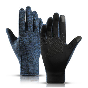 Guantes Unisex de Invierno para Ciclismo, con Protección Completa para los Dedos, Compatibles con Pantallas Táctiles, Diseño Negro y Rojo con Agarre Antideslizante - Product Image 4