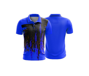 Athletic Fit Sublimation Polo Shirt with Custom Logo Durable Stitching for Men Women Youth Quick-Dry Dry-Fit Active - Product Image 4