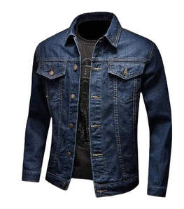 Chaquetas Vaqueras OEM para Mujer, Chaqueta Informal de Mezclilla para Otoño, Abrigo Vaquero con Botones, Chaqueta Vaquera Extra Grande para Damas - Product Image 2
