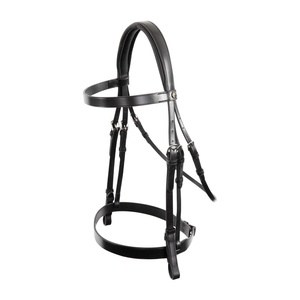 Brida de Cuero Argentino de Alta Calidad Hecha a Mano, Cómoda, Duradera, Colorida, con Patrón de Polo Tejido a Mano para Caballos - Product Image 4