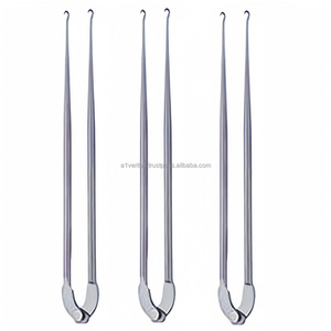 Meilleure Qualité A-1 VERITAS Humby 11,5 cm Crochet Double à Double Peau Pivotant 2 Dents Rétractable |   Kit d'instruments médicaux - Product Image 1