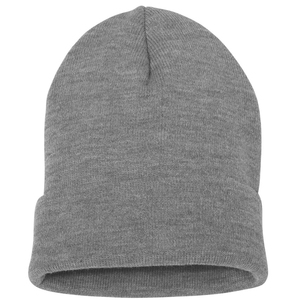 Achetez un bonnet en tricot uni de haute qualité pour l'hiver, promotionnel, avec logo personnalisé 2026 - Product Image 1
