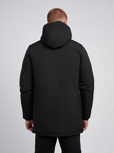 New Design Windbreaker Hooded Parka Jacket Custom Winter Warm Breathable Quick Dry Plus Size Long for <b>Men</b> - Product Image 6