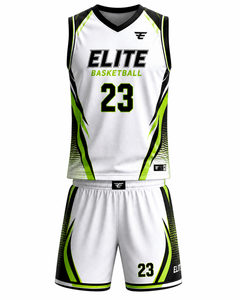 Uniforme Deportivo de Baloncesto para Hombre de Alta Calidad, Conjunto de Jersey Transpirable de Malla con Logotipo Personalizado e Impresión de Número de Jugador - Product Image 1
