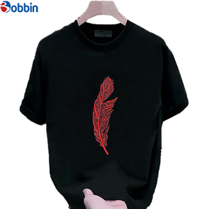 Camiseta de Cuello Redondo para Hombre de Talla Grande de Alta Calidad, Personalizable con Impresión Digital y Logotipo, 100% Algodón Tejido, Manga Corta, Secado Rápido - Product Image 3