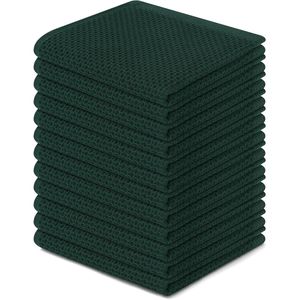 Strofinacci da Cucina in Cotone 100% con Tessitura a Nido d'Ape per Pulire e Asciugare Utensili - Product Image 1