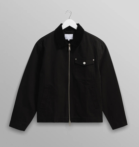 Custom Streetwear Fashion Vintage Washed Plus Size <b>Canvas</b> <b>Jacket</b> Zip up Heavy <b>Canvas</b> <b>Work</b> <b>Jacket</b> - Product Image 1