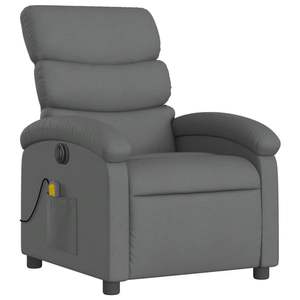 Sillón Reclinable Eléctrico de Masaje Color Gris Oscuro - Product Image 3