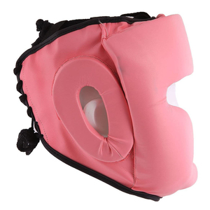 2026 Wholesale <b>Face</b> Protector Martial <b>Art</b> High Quality Breathable Adjustable Men's Sport Head Guard for MMA Training - Product Image 6