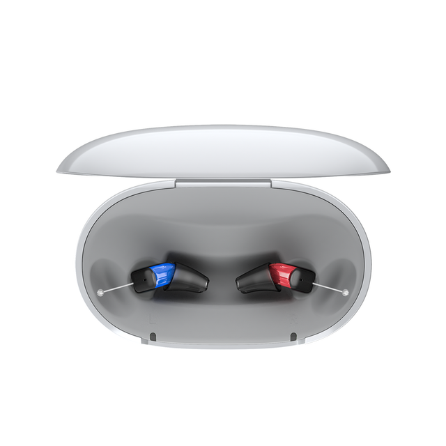 New Technology Instant Fit Hearing Aids Invisible Signia Kit Silk Charge & Go 2IX CIC Hearing Aid With CROSS/BiCROSS Transmitter