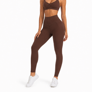 Ensemble de yoga 2 pièces pour femmes, soutien-gorge de sport, leggings taille haute, ensemble de vêtements de sport sans couture pour la salle de sport, la remise en forme, l'entraînement, le pilates - Product Image 6