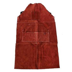 SALUBRIOUS SPORTS SS-LA-001 Tablier de soudeur unisexe en cuir de vachette pleine fleur poli brillant, résistant aux étincelles - Product Image 3