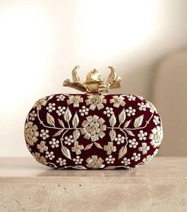 NUEVO Bolso de Mano de Cristal y Diamantes de Imitación Hecho a Mano para Fiesta de Boda para Mujer, Bolso de Noche con Cuentas Bordadas - Product Image 6