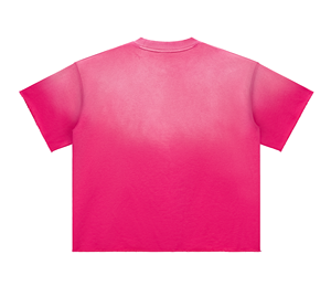 Camiseta Vintage con Efecto Desgastado por el Sol, Lavado Ácido, Borde Crudo, 100% Algodón, Ecológica - Product Image 2