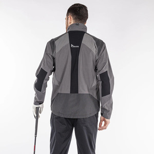 Lightweight And Comforetlable Wearable Zipper Closure Golf Rain <b>Jacket</b> <b>Packable</b> Thermal Windbreaker Suit with Hood Breathable - Product Image 3