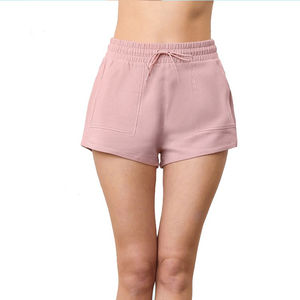 Shorts para Mujer Más Vendidos, Ligeros, de Secado Rápido, con Cordón Ajustable, 100% Algodón, Impresión de Logotipo Personalizado, Estilo Urbano - Product Image 1