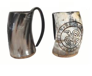 Classic Buffalo Horn Viking Mug For Party Event Hand Polished Heritage Handmade Beer Glass Tankard <b>Drinkware</b> Cup Bar <b>Accessory</b> - Product Image 3