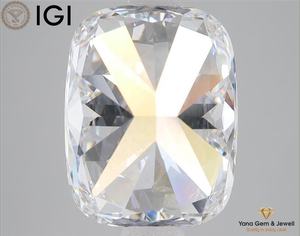 เพชร CVD ที่เพาะเลี้ยงในห้องปฏิบัติการ พร้อมใบรับรอง IGI รูปทรงคุชชั่น ความสะอาดระดับ VS2 สี D น้ำหนัก 2.50 กะรัต สำหรับจี้ดีไซน์ใหม่ของคุณ - Product Image 6