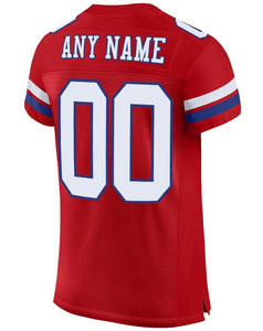 High Quality Sublimated Men's American Football Jersey Front 100% Polyester Quick Dry Side Split V <b>Neck</b> Cheap Price 2026 - Product Image 3