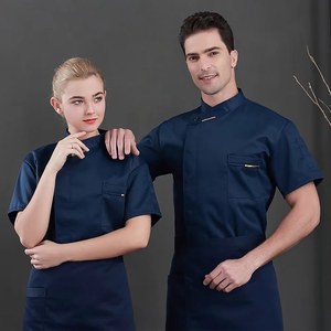 Uniforme de Chef de Qualité, Veste de Chef Respirante Unisexe à Manches Longues pour Hôtel, Restaurant, Cuisine, Barbier, Sushi - Product Image 4
