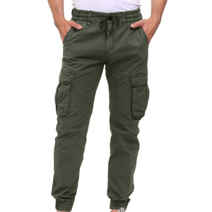 Pantalon cargo décontracté pour homme, 95% polyester, 5% élasthanne, respirant, en molleton, avec poches décoratives, fabrication OEM disponible - Product Image 4