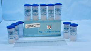 Juego de Tubos Capilares QBC No Heparinizados para Recolección de Parásitos de Malaria con Tapa de Plástico PP para Uso en Laboratorio - Product Image 4